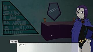 18Titans part 3: Starfire in an exciting game scene