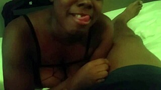 ebony beauty in black elegance