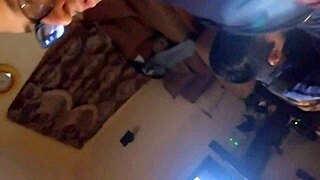 Gay blowjob after intense fucking session