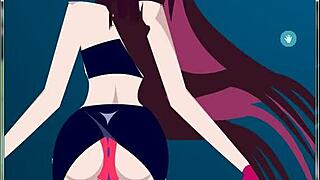 queen r gets her ass fucked hard in anal action