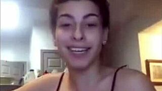 Kat Tetona Shows Off Massive Boobs in Steamy Close-Up Action