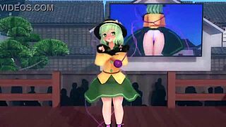 Anime Lesbian Squirting Revenge!