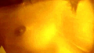 Mysterious indian brunette babe in solo scene