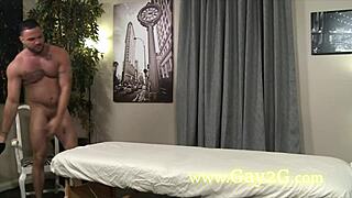 One Gay Massaging Another Gay