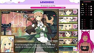 Wow, vtuber lewdneko plays evenicle!