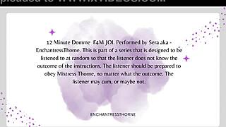 femdom joi-denial with orgasm control