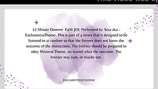 femdom joi-denial with orgasm control