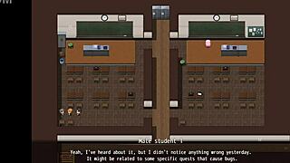 minha irmã estava fazendo um boquete por debaixo do balcão durante o trabalho - ntr online - parte 9