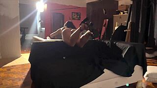 Brazilian Brunette's First Double Penetration Anal Assfucking