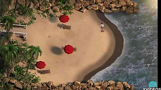 horny milf sucking cock in treasure of nadia roleplay