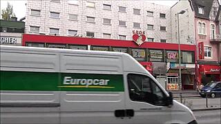 buck wilds final day in hamburg germany with tourists