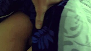 Stepsis Plays Peekaboo With Her Tight Pussy!