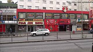 buck wilds final day in hamburg germany with tourists