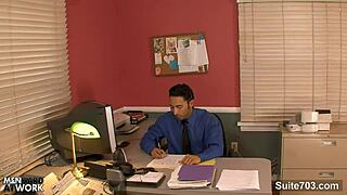 Office Butts Getting Amazing Gay Action