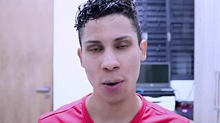 Young gay brazilian igor contrasts with j's bold moves