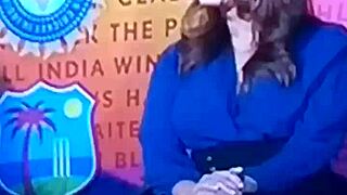 i'm the spicy hot indian tv anchorr gettin creampied in doggystle durin cricket show