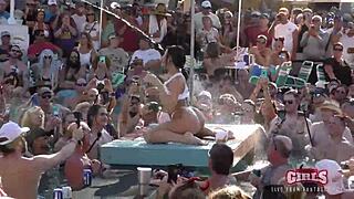 Wild Pool Party Twerking Sluts