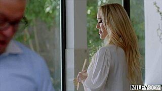 i'm the milfy hotwife seducing my hubby's two young interns with deepthroat and licking