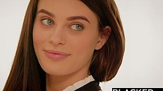 Petite babe gets pounded doggystyle in raw POV action.