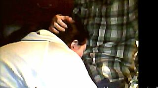 Amateur teen gets her mouth fucked hard by fat guy