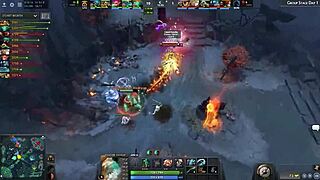 Liquid crushes Fnatic 39-1 at TI8