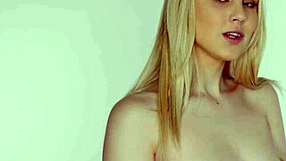 Wow, check out Lily Rader, the perfect blonde teen, nailing her hairy pussy in this POV casting!