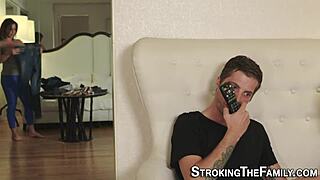 Stepsister Gets Facial Cumshot in Reality Hardcore Scene