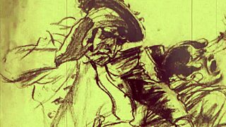 Amazing Vintage Cartoon Illustration from Retro Era!