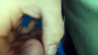 risky public cumshot tease