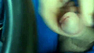 risky public cumshot tease