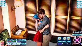 Blue Haired Beauty in Silly Adventures