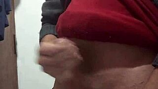 jerking off with clothes on