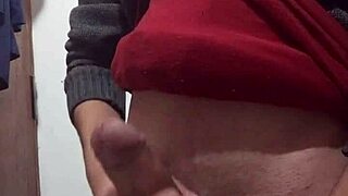 jerking off with clothes on