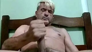 gay close-up of sexy desire to cum