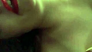 Amazing Blonde Teen Vibrates Pussy!