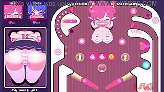 Elf Girl Pinball Game Part One In Anime Style