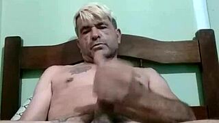 gay close-up of sexy desire to cum