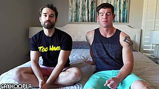 Yo, check Jaxon and Robbie flipfuck like crazy in 2019 casting! 🔥