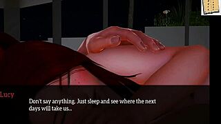 My new family episode with small titted teen in hentai threesome