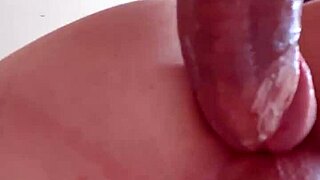 feeling the intense pleasure as endowed friend fucks my tight ass passionately