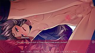 feeling the intense pleasure in trap genesis jyosou souseiki hinowa 2 sex scene with anal and creampie.