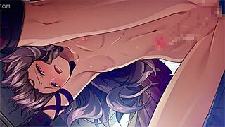 feeling the intense pleasure in trap genesis jyosou souseiki hinowa 2 sex scene with anal and creampie.