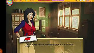 In the big city, the sexy ninja girl engages in group activities in part four.