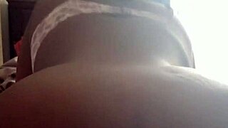 ebony babe with big ass riding pov