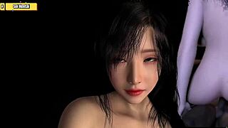 Big tits stepmom rides monster cock in hentai creampie