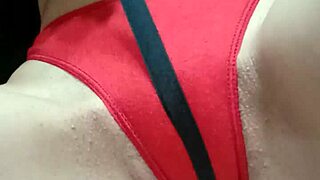 playing with ribbon and oops moment