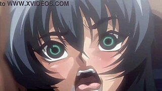 Taimanin Asagi Faces Hardcore Gangbang With Big Tits And Deepthroat!