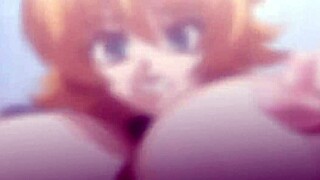 Taimanin Asagi Faces Hardcore Gangbang With Big Tits And Deepthroat!