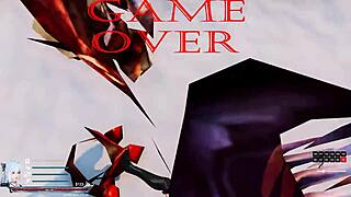 i play sword x hime game over edits with monster pussy