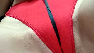 playing with ribbon and oops moment